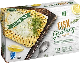 Fiskgratäng Dillsås Fryst