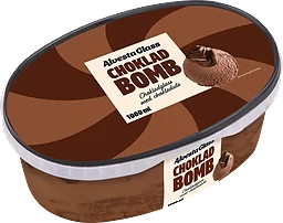 Chokladbomb Glass