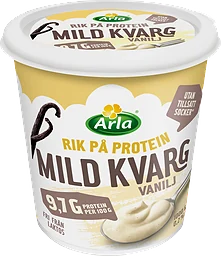 Kvarg Mild Vanilj 0,2%