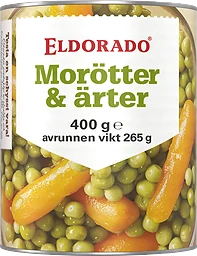 Morötter Ärter Hela