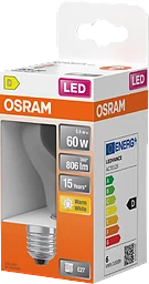 Led Normal 806lm E27 60w Warm White
