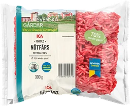 Nötfärs Färsk 12%