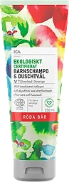Barnschampo & Tvål Röda bär Ekologisk 2in1