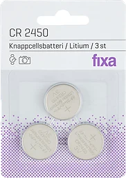 Cr 2450 Knappcell Batteri
