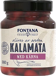 Kalamataoliver med kärna 360g