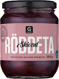 Rödbeta Skivad