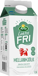Laktosfri Mellanmjölk
