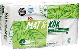 Hushållspapper Mat & Kök 8-p Miljömärkt