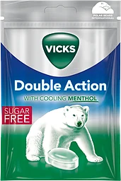 Halstablett Double Action Eucalyptus sockerfri
