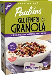 Blåbär Rabarbe Granola