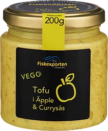 Tofu i äpple & currysås