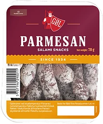 Parmesan Salami Snacks