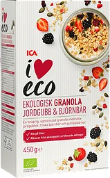 Granola Jordgubb Björnbär