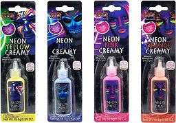 Neon Kräm 4 Olika Sorter