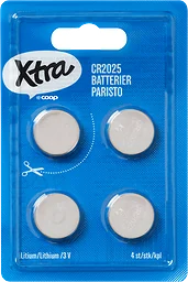 Batterier Lithium 4-pack
