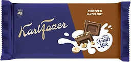 Chokladkaka Hackad hasselnöt