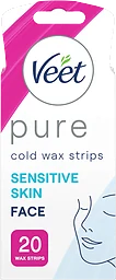 Vaxremsor Pure Sensitive Ansikte 20-p