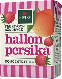Hallon Persika Frukt & Bär Dryck Koncentrat