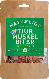 Hundgodis Tjurmuskelbitar