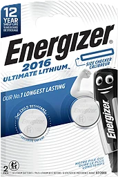 Knappcell C2016 Ultimate Lithium 2-pack