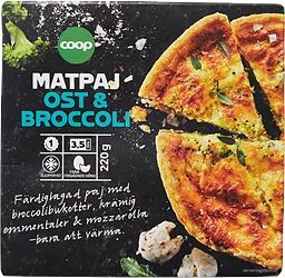 Paj Ost & broccoli