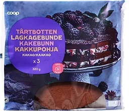 Tårtbotten Choklad