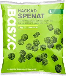 Spenat Hackad Fryst