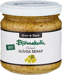 Senap Skånsk Grov & Stark Eko