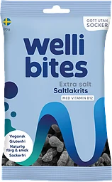 Saltlakrits Extra Salt Sockerfri