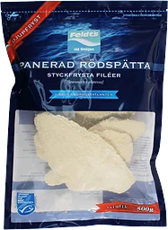Panerad Rödspättafilé