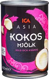 Kokosmjölk ICA Asiaa