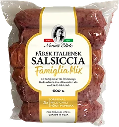 Färsk Korv Salsiccia Familje Mix