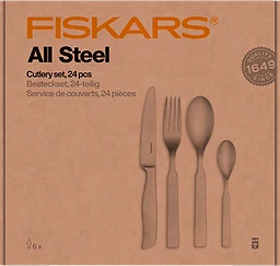 Bestickset 24 delar All Steel