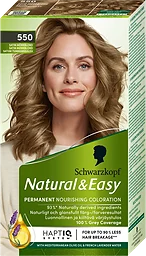 Hårfärg Natural & Easy Satin Mörkblond 550 1-p Schwartzkopf