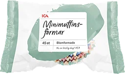 Mini-muffinsformar Blomformade 45-p