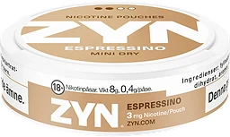 Nikotinpåse utan tobak Espressino Mini dry 1-p