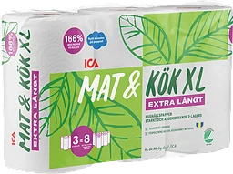 Hushållspapper Mat & Kök XL 3-p Miljömärkt