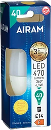 Led Kronlampa 480lm E14 40w Dim Varmvit