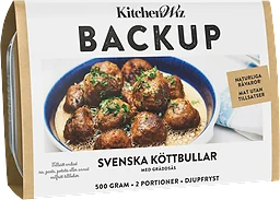 Svenska Köttbullar I Gräddsås 600g KitchenWiz