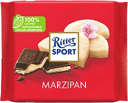 Chokladkaka med marsipan Sport