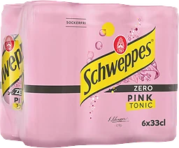Läsk Pink Tonic Zero 6-pack
