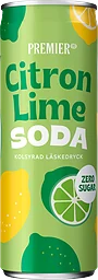 Lemon Lime Zero Läsk,burk