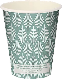 Bägare Blad 20cl 20-pack