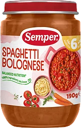 Barnmat Spaghetti Bolognese 6m