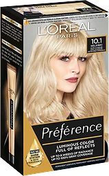 Hårfärg 10.1 Helsinki Extra Light Ash Blonde 1-p Prèférence