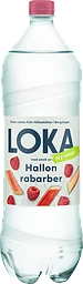 Kolsyrat vatten Hallon & rabarber