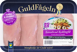 Kycklingfilé Tunnskivad