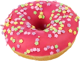 Minidonut Blomrosa
