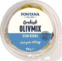 Olivmix Örtmarinerade Urkärnade