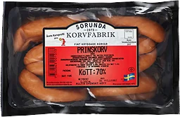 Prinskorv 70% Kötthalt
